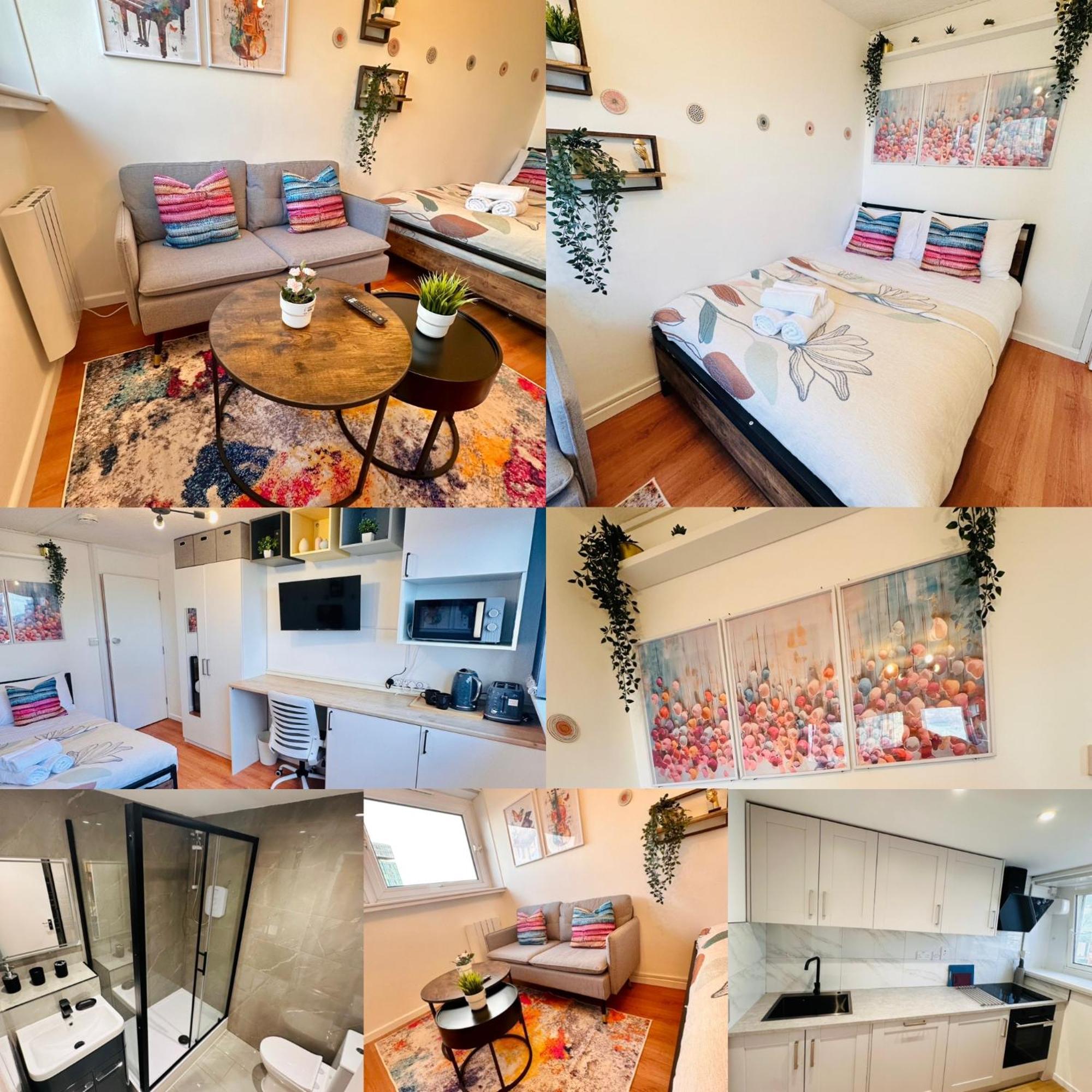 B - Newley Renovated Private Self-Contained Room In A Shared Apartment In Birmingham City Centre Buitenkant foto